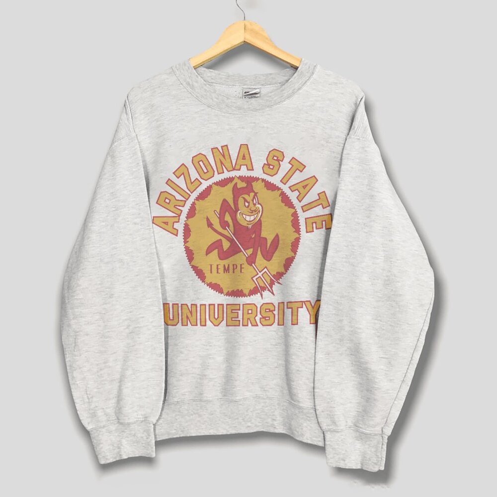 Retro Arizona State ASU Sun Devils Football Sweatshirt Arizona State University